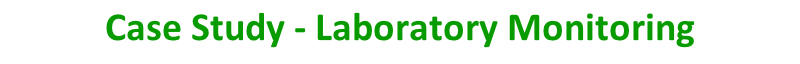 Case Study - Laboratory Monitoring s