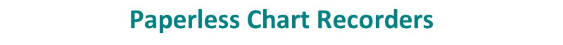 Paperless Chart Recorders