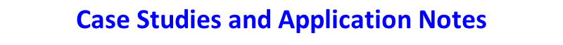 Case Studies and Application Notes s
