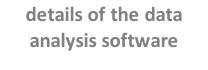 details of the data analysis software